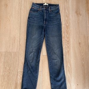 Madewell perfect vintage jeans / size: 25